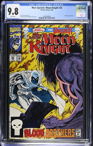 Marc Spector: Moon Knight #35 (2/92) Graded CGC 9.8