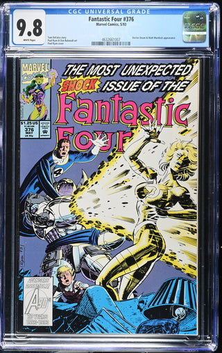 Fantastic Four #376 (5/93) Graded CGC 9.8