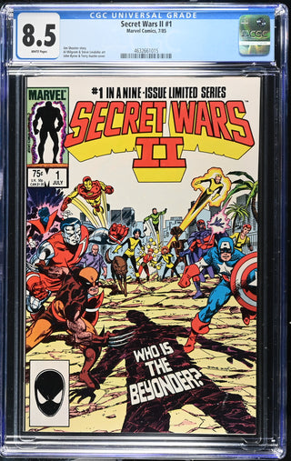Secret Wars II #1 (7/85) Graded CGC 8.5
