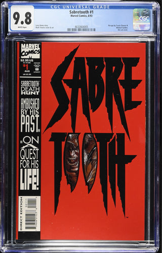 Sabretooth #1 (8/93) Graded CGC 9.8