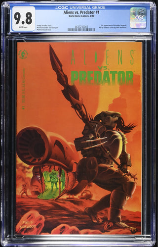 Aliens vs. Predator #1 (6/90) Graded CGC 9.8