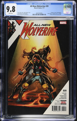 All-New Wolverine #20 (7/17) Graded CGC 9.8