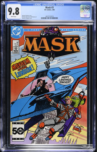 Mask #3 (2/86) Graded CGC 9.8