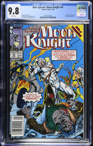 Marc Spector: Moon Knight #10 (1/90) Graded CGC 9.8