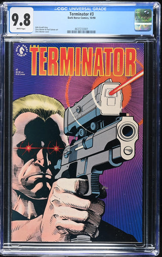 Terminator #3 (10/90) Graded CGC 9.8