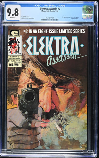 Elektra: Assassin #2 (9/86) Graded CGC 9.8
