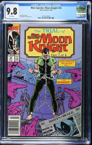 Marc Spector: Moon Knight #16 (7/90) Graded CGC 9.8