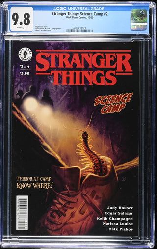 Stranger Things: Science Camp #2 (10/20) Graded CGC 9.8