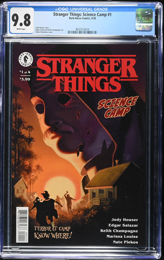 Stranger Things: Science Camp #1 (9/20) Graded CGC 9.8