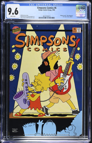 Simpsons Comics #6 (1994) Graded CGC 9.6