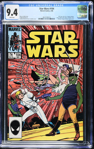 Star Wars #104 (3/86) Graded CGC 9.4