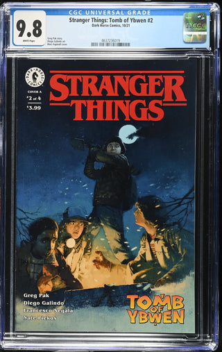 Stranger Things: Tomb of Ybwen #2 (10/21) Graded CGC 9.8