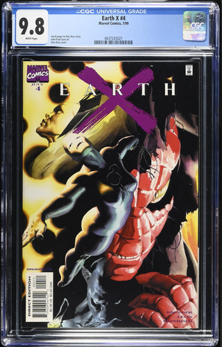 Earth X #4 (7/99) Graded CGC 9.8