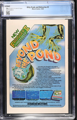 Kitty Pryde and Wolverine #2 (12/84) Graded CGC 9.8