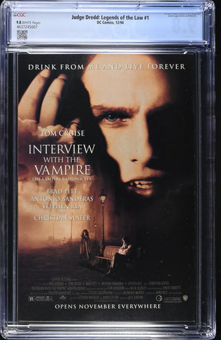 Judge Dredd: Legends of the Law #1 (12/94) Graded CGC 9.8