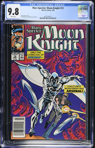 Marc Spector: Moon Knight #12 (3/90) Graded CGC 9.8