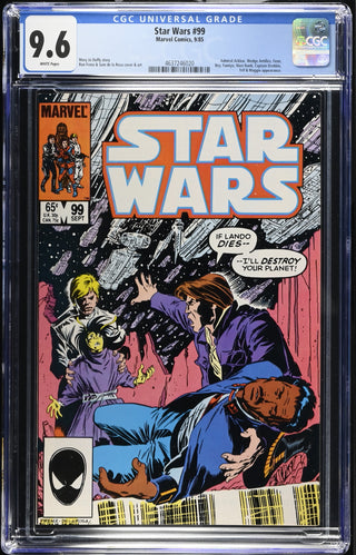 Star Wars #99 (9/85) Graded CGC 9.6