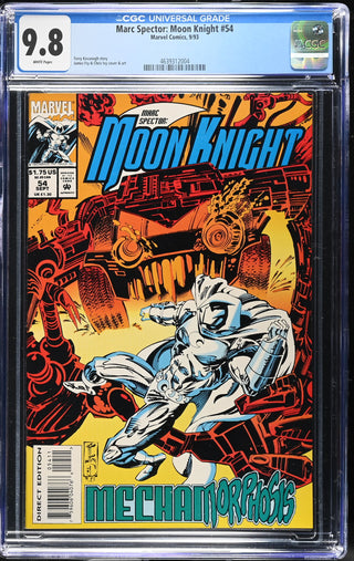 Marc Spector: Moon Knight #54 (9/93) Graded CGC 9.8