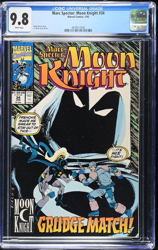 Marc Spector: Moon Knight #34 (1/92) Graded CGC 9.8