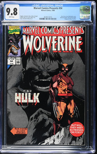 Marvel Comics Presents #54 (1990) Graded CGC 9.8