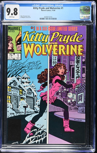 Kitty Pryde and Wolverine #1 (11/84) Graded CGC 9.8