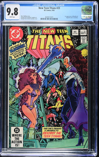 New Teen Titans #23 (9/82) Graded CGC 9.8