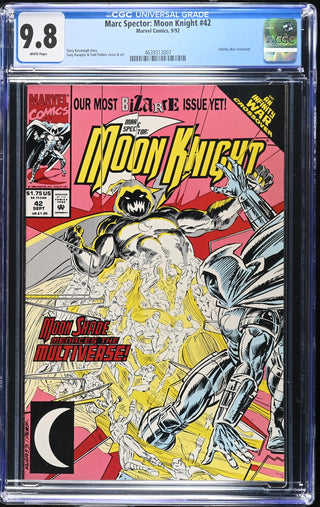 Marc Spector: Moon Knight #42 (9/92) Graded CGC 9.8