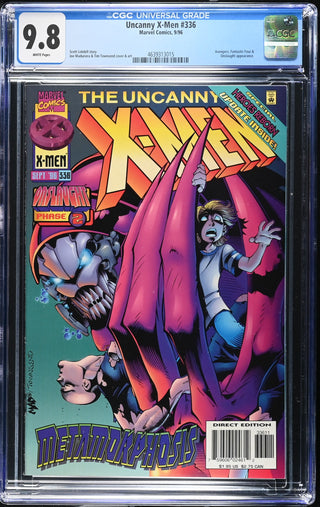 Uncanny X-Men #336 (9/96) Graded CGC 9.8