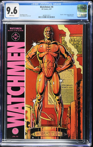 Watchmen #8 (4/87) Graded CGC 9.6