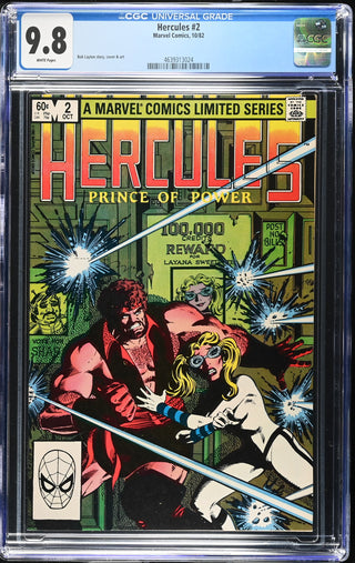 Hercules #2 (10/82) Graded CGC 9.8