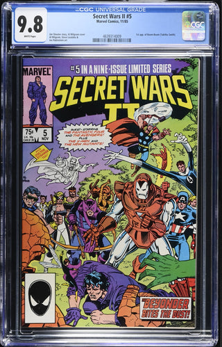 Secret Wars II #5 (11/85) Graded CGC 9.8