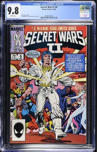 Secret Wars II #6 (12/85) Graded CGC 9.8