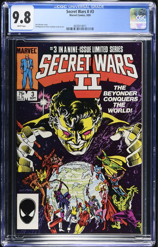 Secret Wars II #3 (9/85) Graded CGC 9.8
