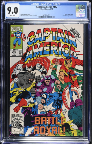 Captain America #412 (2/93) Graded CGC 9