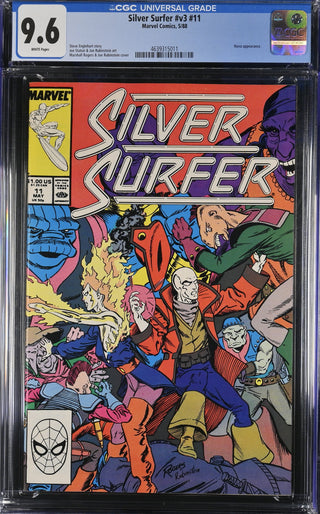 Silver Surfer #v3 #11 (5/88) Graded CGC 9.6