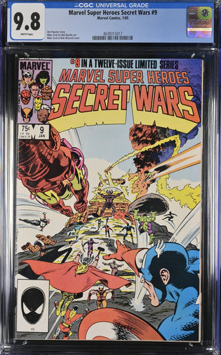 Marvel Super Heroes Secret Wars #9 (1/85) Graded CGC 9.8