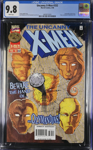 Uncanny X-Men #332 (5/96) Graded CGC 9.8
