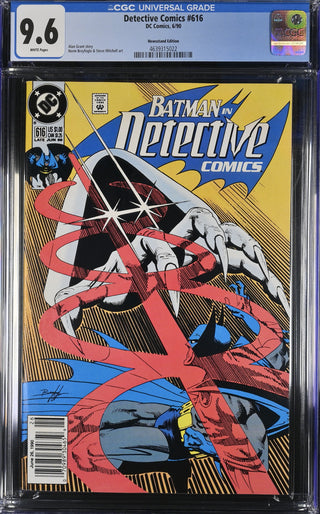 Detective Comics #616 (6/90) Graded CGC 9.6 Newsstand Edition