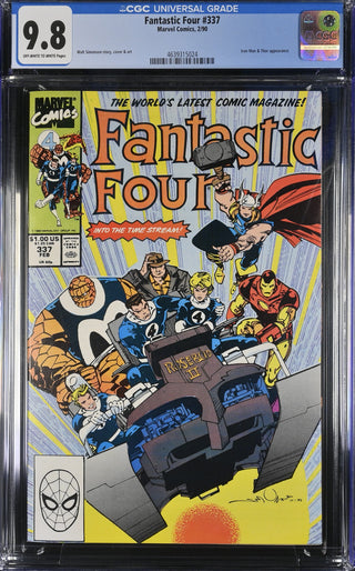Fantastic Four #337 (2/90) Graded CGC 9.8