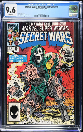 Marvel Super Heroes Secret Wars #10 (2/85) Graded CGC 9.6