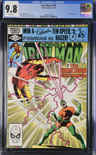 Iron Man #154 (1/82) Graded CGC 9.8