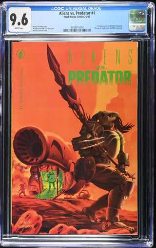 Aliens vs. Predator #1 (6/90) Graded CGC 9.6