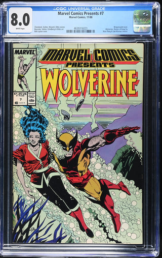 Marvel Comics Presents #7 (11/88) Graded CGC 8