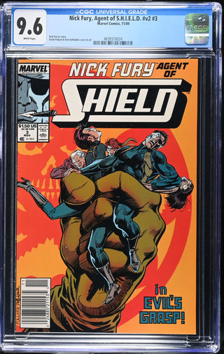 Nick Fury, Agent of S.H.I.E.L.D. #v2 #3 (11/89) Graded CGC 9.6
