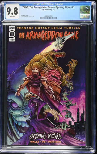 TMNT: The Armageddon Game - Opening Moves #1 (7/22) Graded CGC 9.8