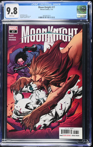 Moon Knight #17 (1/23) Graded CGC 9.8