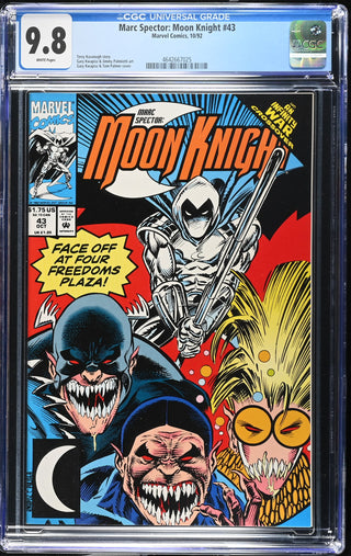 Marc Spector: Moon Knight #43 (10/92) Graded CGC 9.8