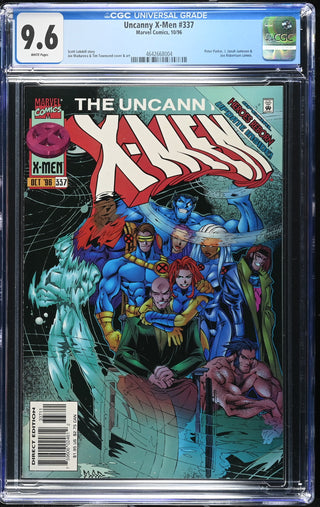 Uncanny X-Men #337 (10/96) Graded CGC 9.6
