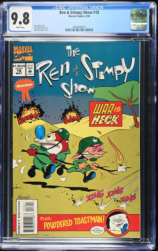 Ren & Stimpy Show #18 (5/94) Graded CGC 9.8
