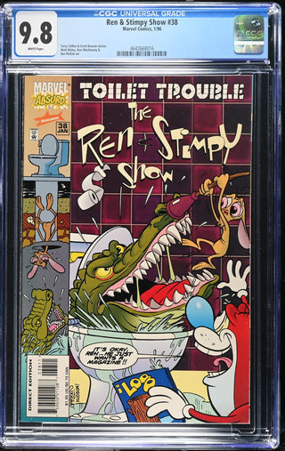 Ren & Stimpy Show #38 (1/96) Graded CGC 9.8